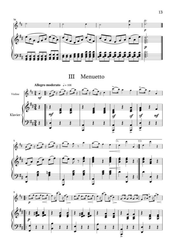 Sonate c-moll